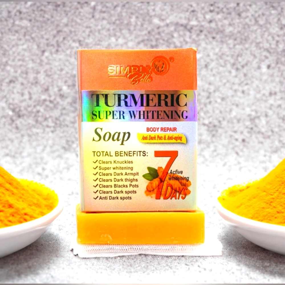 Simply Belle Orange Hand Soap Turmeric Infused